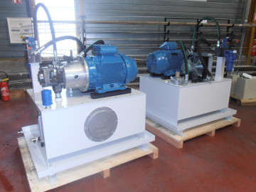 Hydraulic unit for annealing line