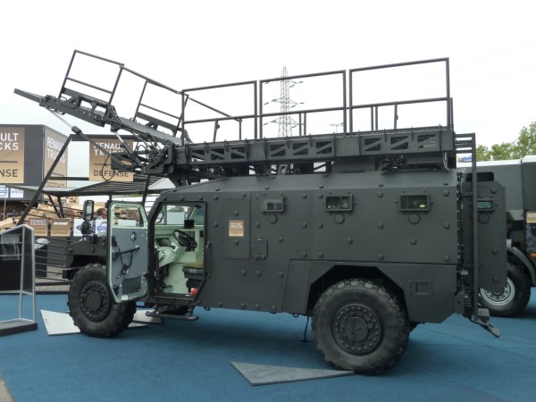Design of components for military assault vehicle