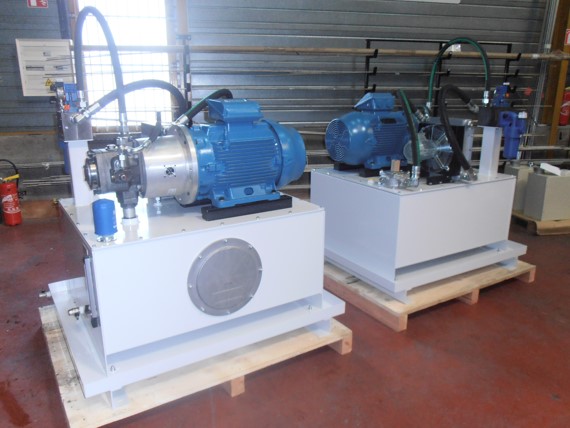 Customised design of hydraulic unit